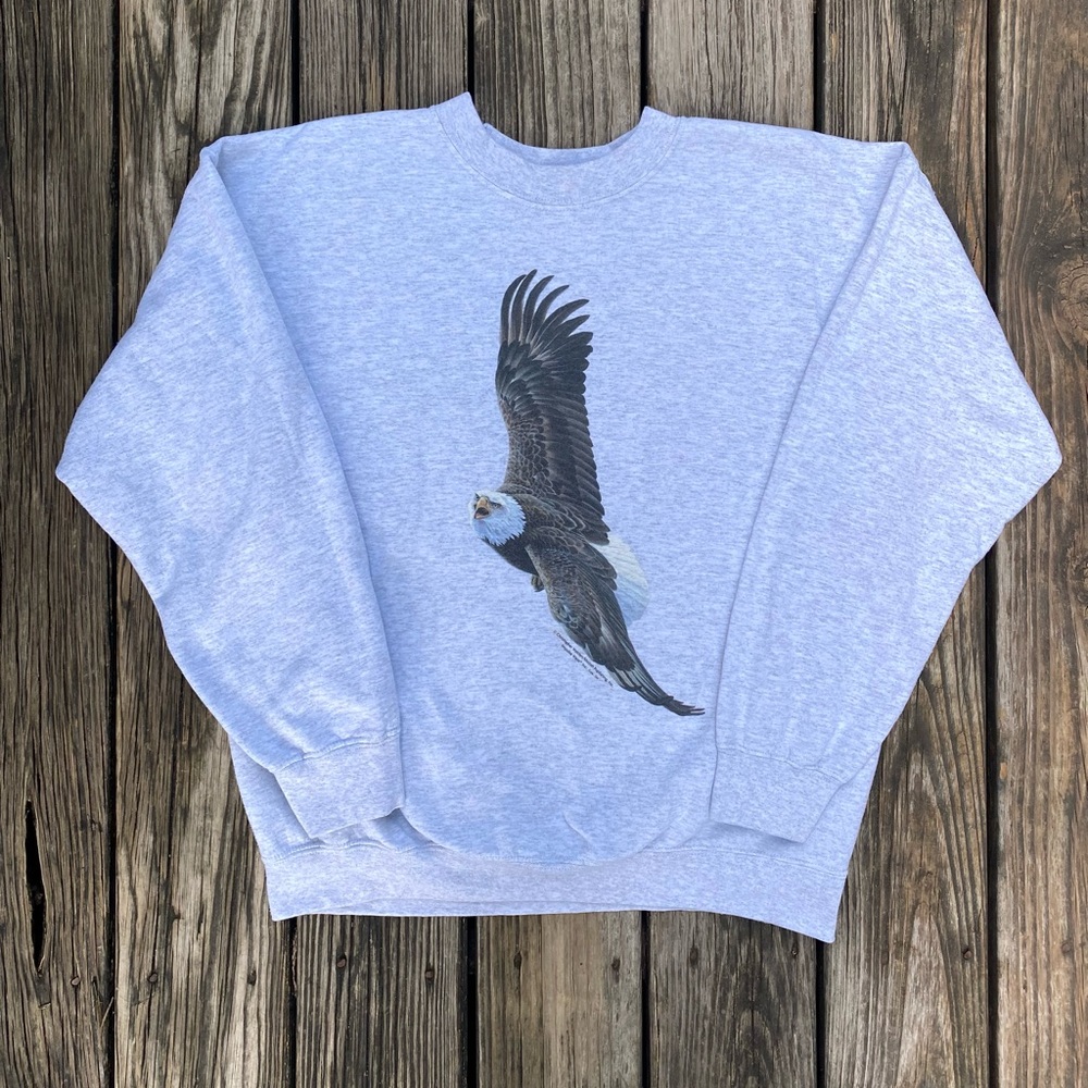 Vintage Y2k Eagle Crewneck Sweater